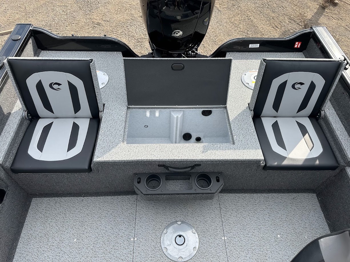2025 Crestliner 1750 FISH HAWK Side console, Jump seat. 150hp Mercury! - Photo 13